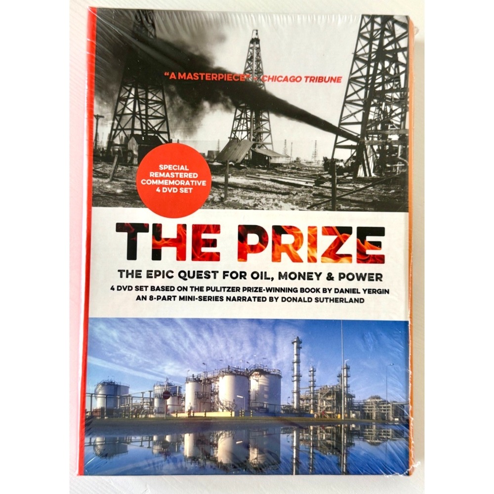 THE PRIZE PBS Documentary 4-DVD set Oil Money Power Energy History 1992 NEW